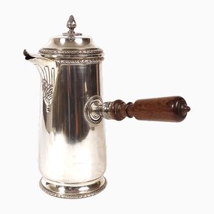 Sterling Silver Chocolate Pot from Minerva, 19th Century