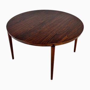 Rosewood Model 61 Coffee Table attributed to Erik Risager Hansen for Haslev Møbelfabrik, 1960s