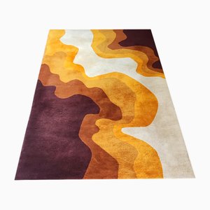Space Age Rug by Belgian National Institute, Belgium, 1970s