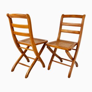 French Folding Chairs from Grange, 1960s, Set of 2