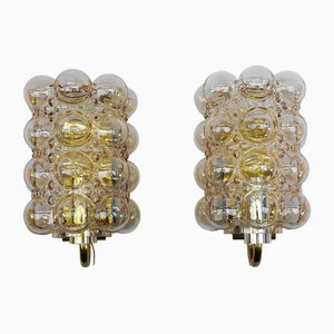 Bubble Glass Wall Lights by Helena Tynell for Limburg, Germany, 1960s, Set of 2