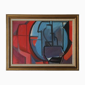 Unknown Author, 1960s, Oil on Canvas, Framed
