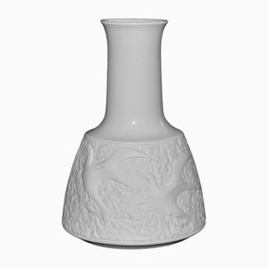 Bavarian Vase with Bird Motif, 1960s