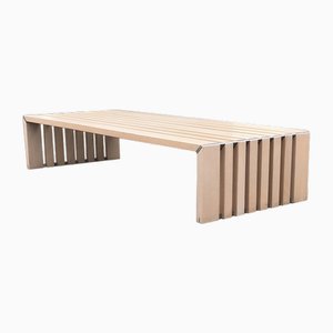 Passe Partout Slatted Ash Bench by Walter Antonis for Arspect, 1970s