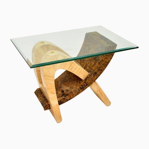 Table d'Appoint Carrelée en Marbre, 1970s