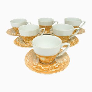 Coffee Cups, Bogucice, Poland, 1960s, Set of 12