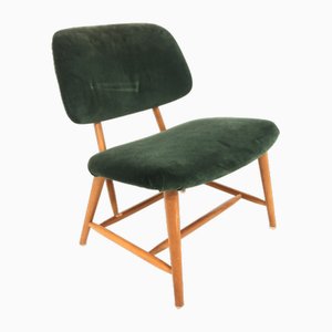 Scandinavian Beech Chair Teve by Alf Svensson for Ljungs Industrier, Sweden, 1960s