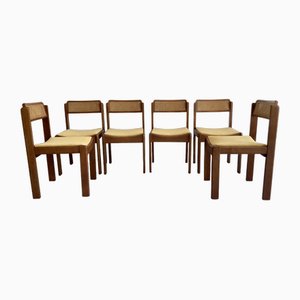 Italian Chairs, 1980s, Set of 6