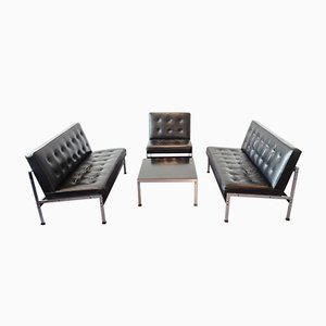 Vintage Model 020 Seating Group by Kho Liang Ie for Artifort, Set of 4