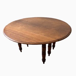 Table Vintage Marron Occitanie