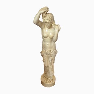 Statue Femme Crème Vintage