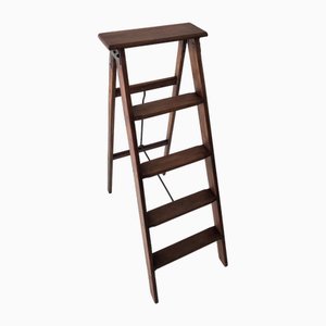 Hand-Crafted Wood Folding Ladder, 2000s