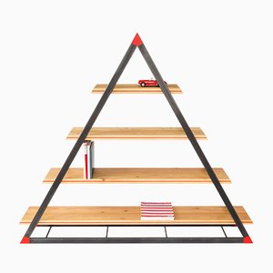 NOON Triangular Bookcase by Dozen Design