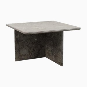 Stone Coffee Table with Ammonite