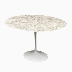 Tulip Table in Marble by Eero Saarinen for Knoll Inc. / Knoll International, 1960s
