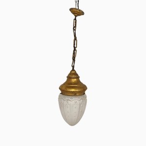 Neoclassical Style Pendant Light, 1950s