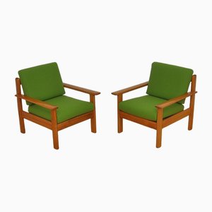 Armchairs attributed to Knoll Antimott, 1960s, Set of 2