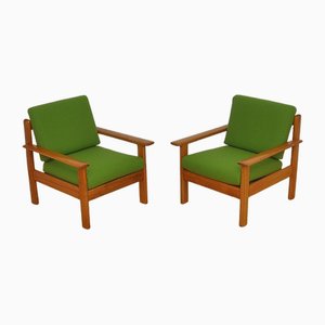 Poltrone attribuite a Knoll Antimott, anni '60, set di 2