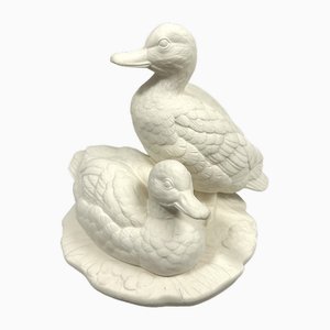 Figura de pato de porcelana de Goebel Germany, años 60