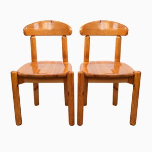 Pine Dining Chairs by Rainer Daumiller for Hirtshals Sawmill, 1970s, Set of 4