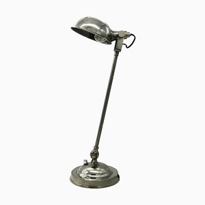 Art Deco Chrome Table Lamp, Italy, 1930s