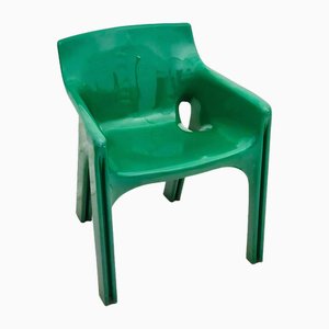 Gaudi Armchair in Green by Vico Magistretti for Artemide, 1970s