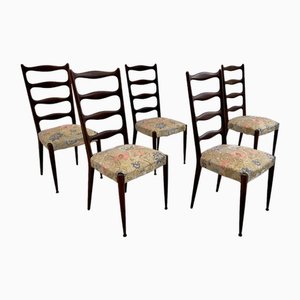 Dining Chairs attributed to Paolo Buffa, 1950s, Set of 5