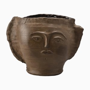 Visage Vase from Cloutier Brothers, 1973