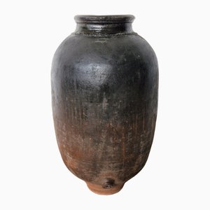 Ánfora de vino de terracota Tinaja / Impruneta, España, década de 1880