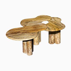 Covertinos Nesting Coffee Tables by Jean-Fréderic Bourdier, Set of 3