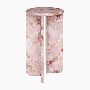 Quartz Betty Baby Love Side Table Hand-Sculpted by Element & Co