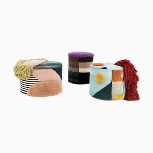 Poufs von Lyk Carpet, 3 . Set