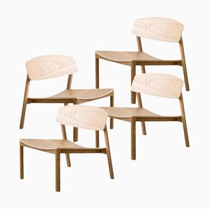 Halikko Chairs in Oak by Made by Choice, Set of 4