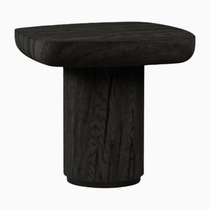Tavolino da caffè alto Blackbird in legno di Gio Pagani