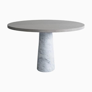 Stone Tisch mit Carrara Marmor von Van Rossum