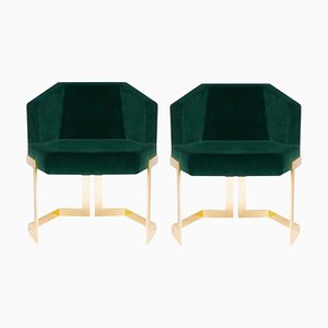 Set of The Hive Dining Chairs by Royal Stranger