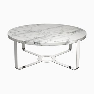 Tavolino da caffè Noon in marmo di Marmi Serafini