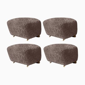 Sahara The Tired Man Fußhocker aus geräucherter Eiche von Lassen, 4