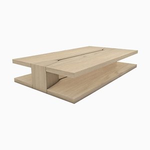 Oak Amarante Low Table by LK Edition