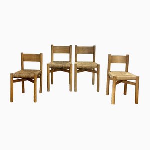 Meribel Chairs by Charlotte Perriand for Steph Simon, Set of 4