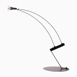 Lámpara de mesa halógena rápida posmoderna de Ikea, 1988