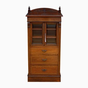 Edwardianischer Schrank aus Palisander & Mahagoni, 1900er