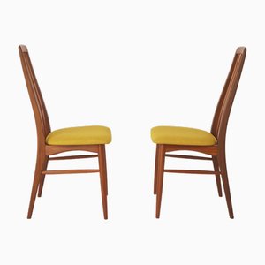 Chaises de Salle à Manger Eva Vintage par Niels Koefoed pour Koefoeds Hornslet, 1960s, Set de 6