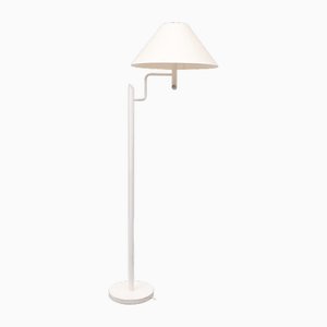 White Floor Lamp from Dijkstra, Holland, 1970s