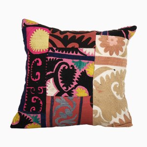 Vintage Suzani Patchwork Cushion Cover