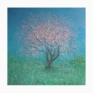 Carolyn Miller, Apple Blossom, 2021, Peinture à l'huile