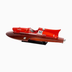 Vintage Modell eines Ferrari Wasserflugzeugs, 1950er