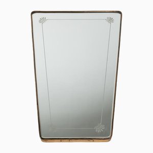 Mirror with Brass Frame, 1950s
