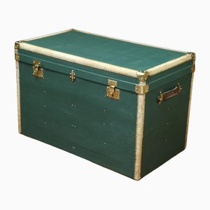 Baúl de correo vintage verde