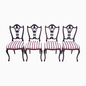 Dining Chairs, Northern Europe, 1880s, Set of 4